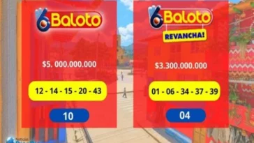 Resultado Baloto y Baloto Revancha sabado 20 de agosto