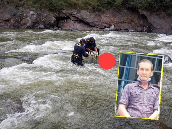 A orillas del río Juanambú hallaron el cuerpo de don Amado Lopez, padecía depresión