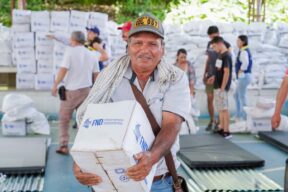 Administración departamental entregó ayudas humanitarias a familias afectadas por vendaval en Chámeza