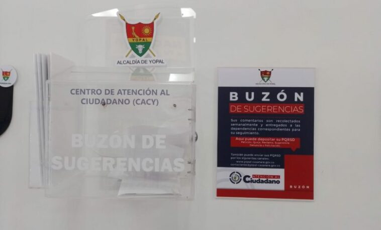 Alcaldía informa a la comunidad que dispone de buzones de sugerencias para conocer su opinión