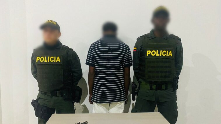 Alias ‘Jeison’ y ‘Juan’ capturados por porte ilegal de armas en Cartagena