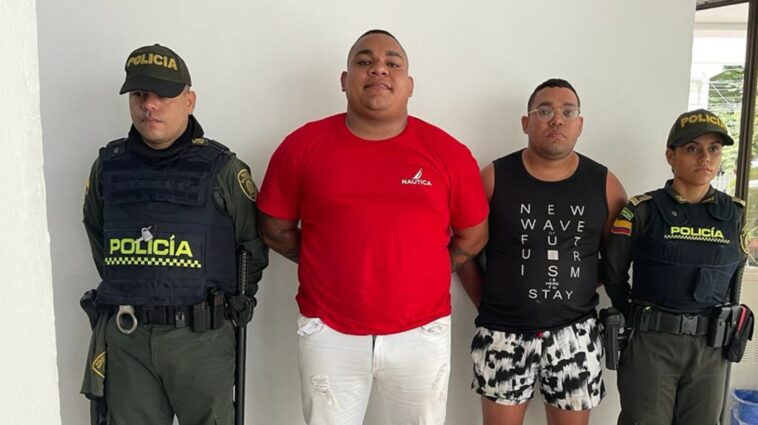 Amenazaban a DD.HH y fueron capturados por la Policía de Santa Marta