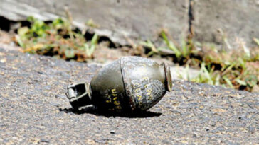 Arrojaron cuatro granadas a comisaría de Potrerito en Jamundí