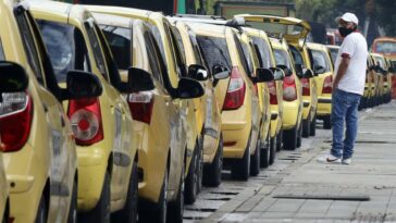 Así será la rotación de pico y placa de taxis en Medellín esta semana