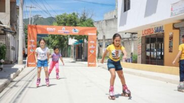 Barrio Los Laureles tiene nueva vía pavimentada