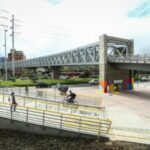 Bogotá estrena el ciclopuente Canal Molinos, en el norte de la ciudad