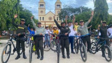 Bolívar | Policía adelanta campaña “Si al deporte, NO a las drogas”