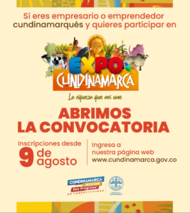 CONVOCATORIA EXPOCUNDINAMARCA 2022