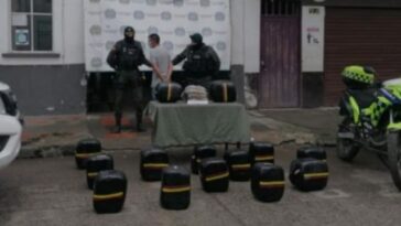 Capturado sujeto que transportaba 73 kilos de marihuana en Quimbaya