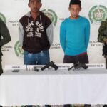 Capturan a dos hombres señalados de organizar atentados en contra de la policía en Ciénaga de Oro