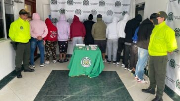 Capturaron a 16 personas por tráfico de estupefacientes en Chinchiná y La Dorada
