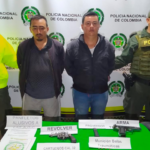 Capturaron a sujetos con panfletos de AGC en Aguachica