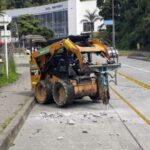 Comenzaron las obras de mantenimiento de la avenida Alberto Mendoza