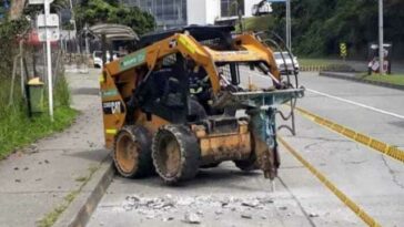 Comenzaron las obras de mantenimiento de la avenida Alberto Mendoza