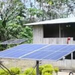 Con paneles solares suministran electricidad a comunidades en Carmen del Darién