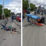 Conductor, al parecer, en estado de embriaguez arrolla a motociclista vía Funza-Siberia