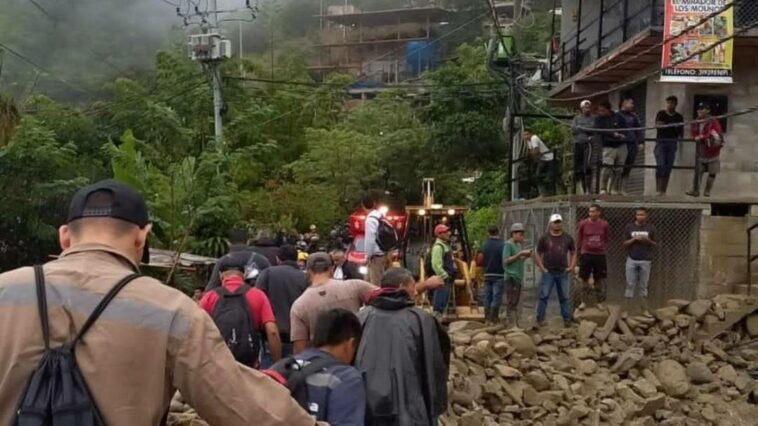 Declaran la calamidad pública por las lluvias en Marmato, Caldas