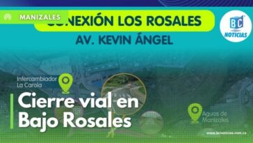Desde este lunes se tendrá cierre total en la entrada a la conexión de la Av. Kevin Ángel y Bajo Rosales