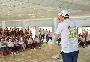 El Tour 322 Aulas recorre el departamento del Cesar para mejorar infraestructura educativa