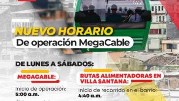 El sistema de transporte Megacable amplía su horario de servicio comercial