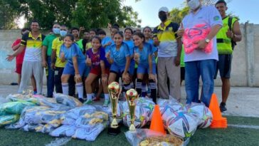 Cerrejón impulsa las actividades deportivas en el municipio de Albania
