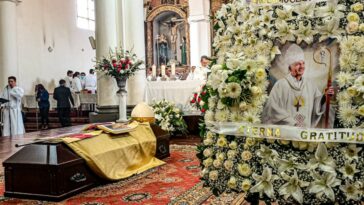 En cripta de la Catedral de Tunja fue sepultado Monseñor Castro Quiroga