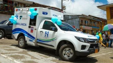 Entregaron una ambulancia para el municipio de San José (Caldas)
