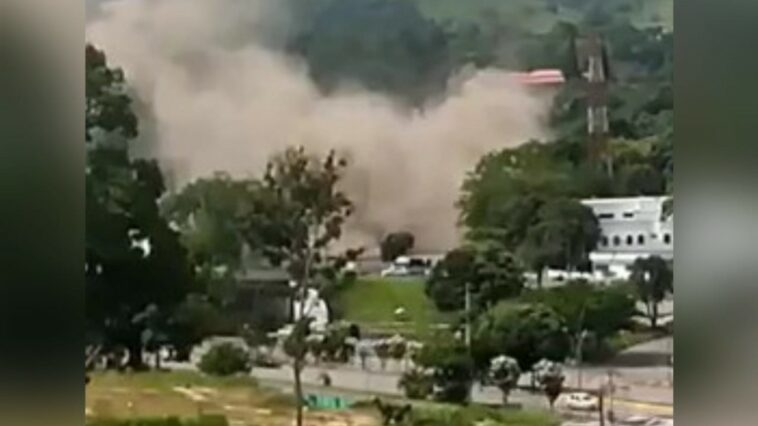 Explosión en planta de cemento de Floridablanca