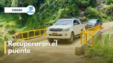 Gobernación de Caldas y Comité de Cafeteros restauraron el puente San Jerónimo en Riosucio