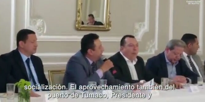 Gobernador de Nariño cumplió agenda con el Presidente Gustavo Petro