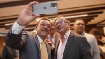 Gobernador de Nariño se reunió con el presidente electo Gustavo Petro