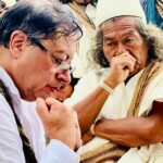 Gustavo Petro se posesiona simbólicamente en la Sierra Nevada de Santa Marta