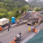 Habilitado paso a un carril en el sector La Granja