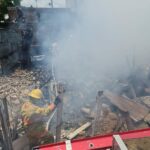 Incendio consumió vivienda de ocho personas en Brisas de la Popa