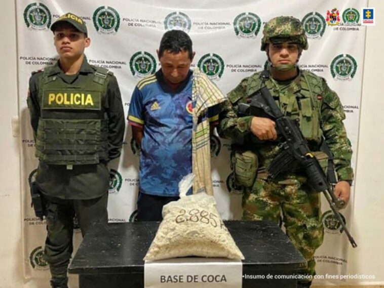 Judicializado presunto responsable de transportar estupefacientes en Guaviare 