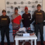 Los agarró la policía robando cables en La Paz