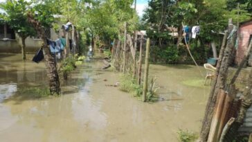 Más de tres meses lleva inundado Retiro de Los Páez