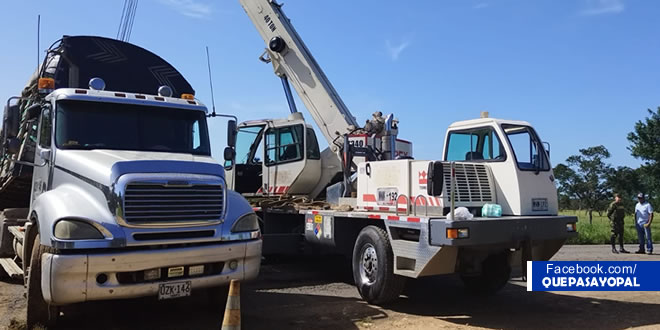 Movilidad: camión se salió de la vía entre Pore y Paz de ariporo, al norte de Casanare