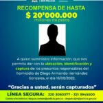 Ofrecen 20 millones de recompensa para esclarecer homicidio en Inírida