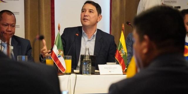 Andrés Hurtado, alcalde de Ibagué en Asocapitales