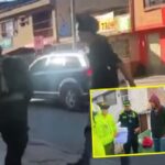 Recapturan a joven que golpeó y ultrajó a auxiliar de policía en una calle en Chía, Cundinamarca