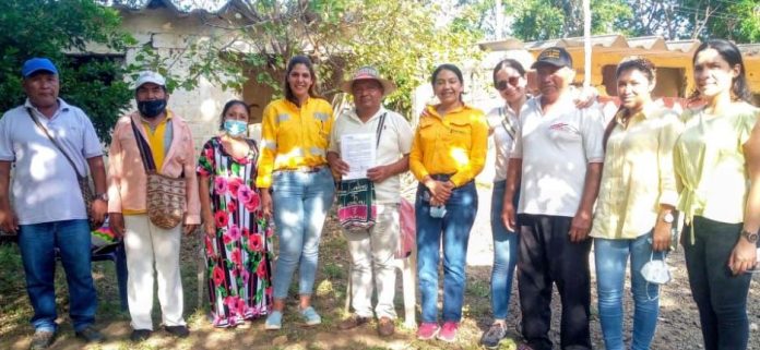 Resguardo indígena El Cerro recibió predio para implementar cultivos tradicionales  