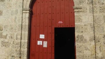 Sacrilegio en Cartagena: robaron iglesia de dos siglos en Centro Histórico