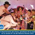 Son Bacosó del departamento del Chocó, ganadores de la modalidad Chirimía en la versión N° 26 del Petronio Álvarez 2022.