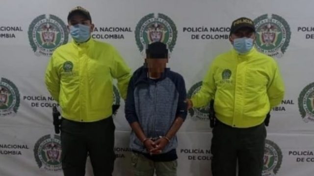 Sujeto fue capturado por el delito de homicidio y porte ilegal de armas de fuego