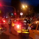 Taxistas presencia nocturna