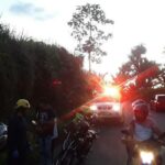 Un peatón fue atropellado por un motociclista, en la vía Santágueda - Arauca, Caldas