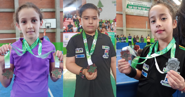 Una medalla de plata y cuatro de bronce, ganó la Liga de Bádminton del Quindío en la II Válida Nacional Júnior