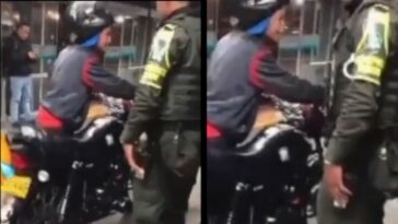 VIDEO. Hombre subió su moto a Transmilenio