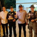 Velatón en Bolívar | Duelo, admiración, respeto y apoyo a la Policía